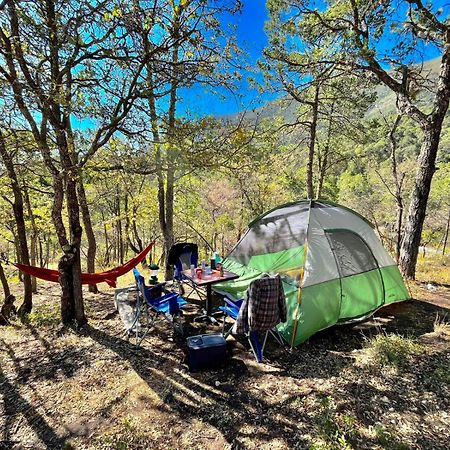 Camping En La Sierra De Arteaga Los Lirios Esterno foto