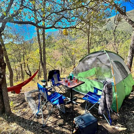 Camping En La Sierra De Arteaga Los Lirios Esterno foto