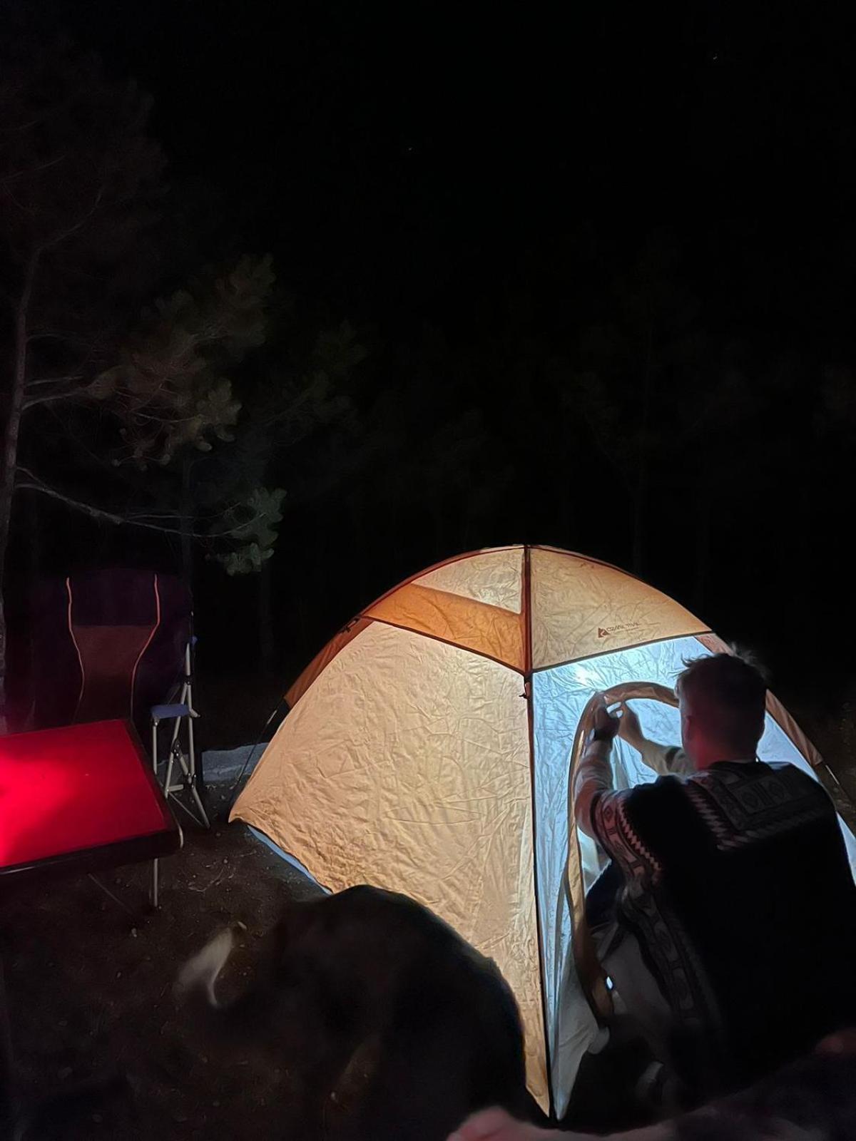 Camping En La Sierra De Arteaga Los Lirios Esterno foto
