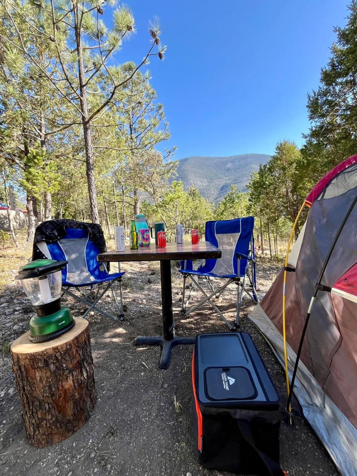 Camping En La Sierra De Arteaga Los Lirios Esterno foto