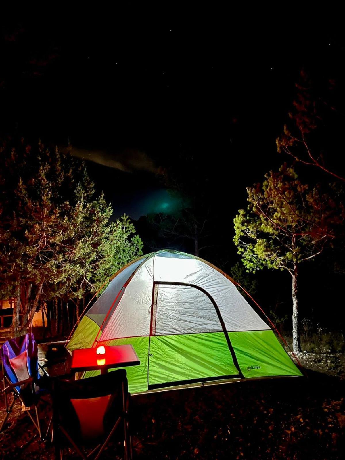 Camping En La Sierra De Arteaga Los Lirios Esterno foto