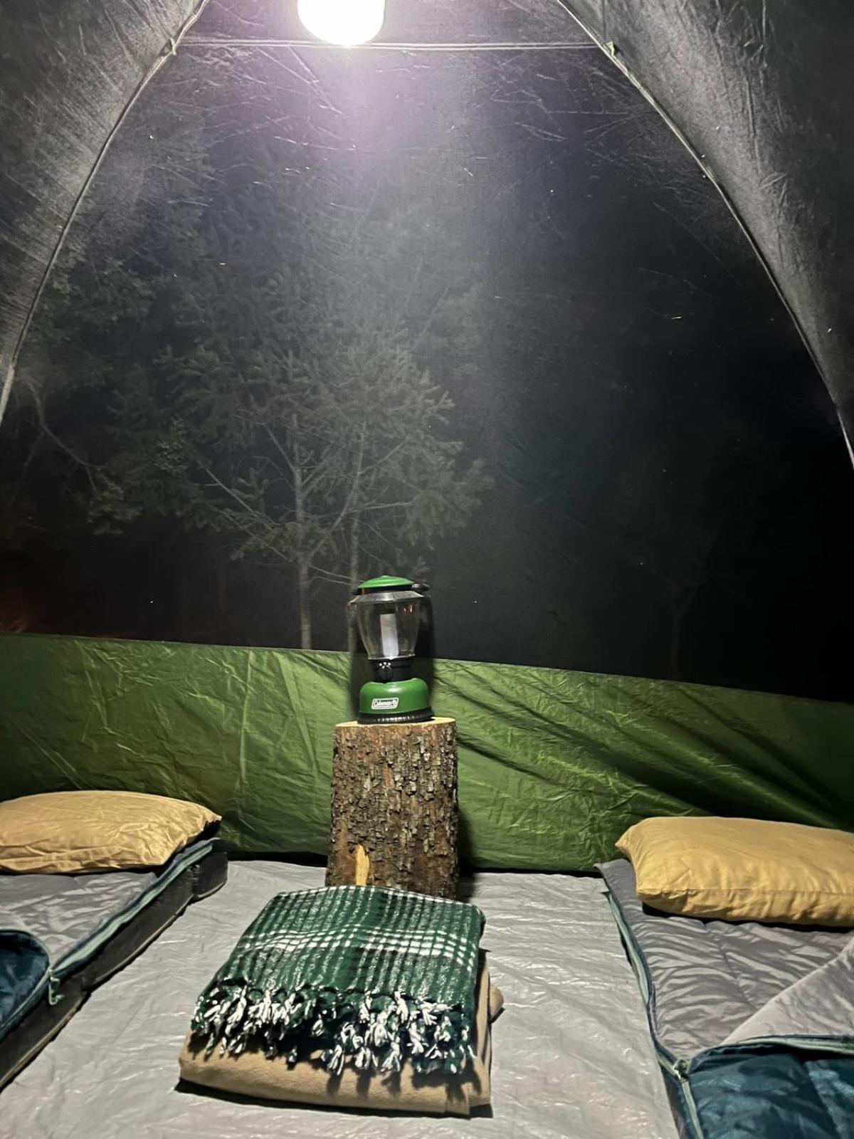Camping En La Sierra De Arteaga Los Lirios Esterno foto