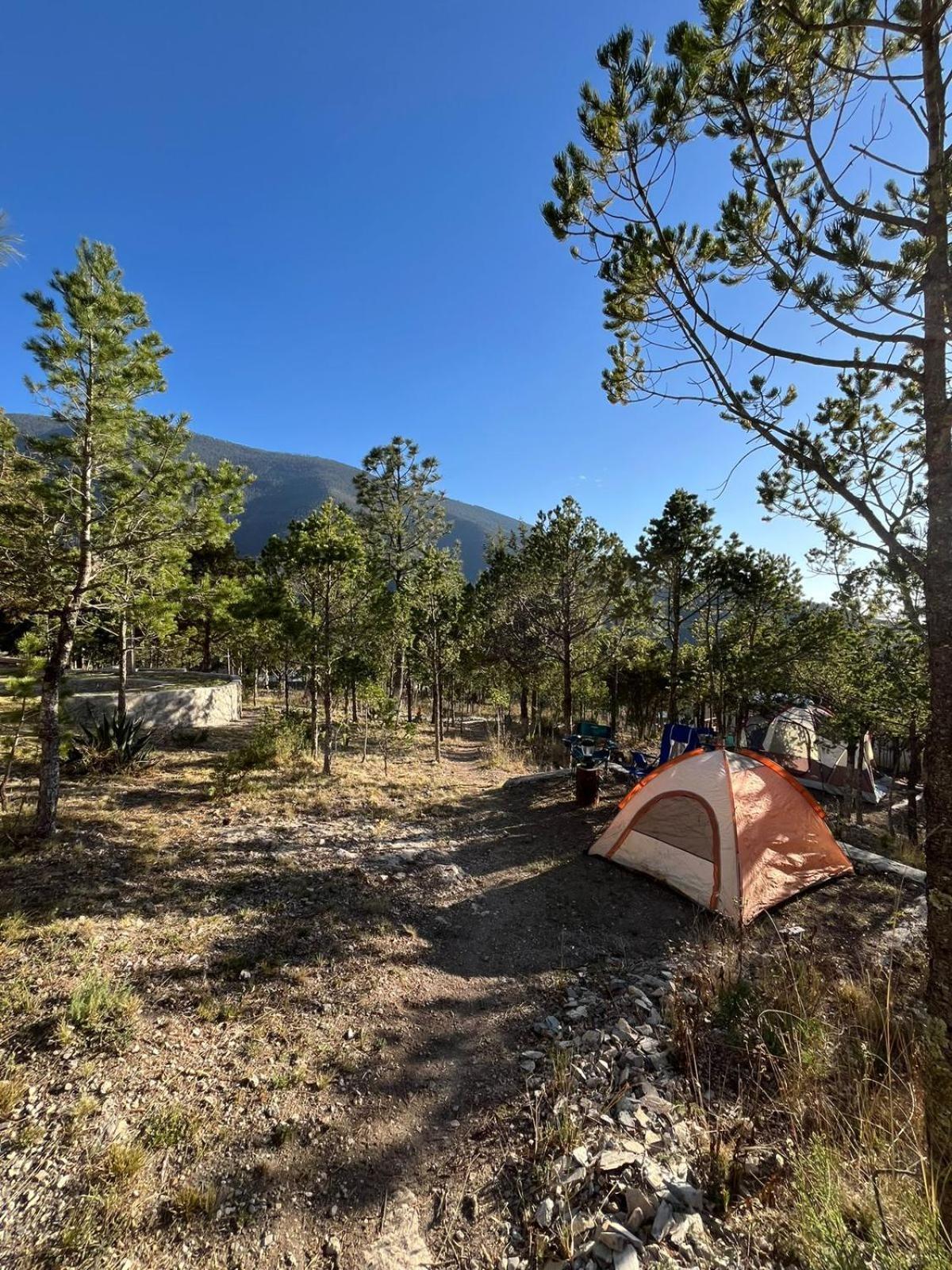 Camping En La Sierra De Arteaga Los Lirios Esterno foto