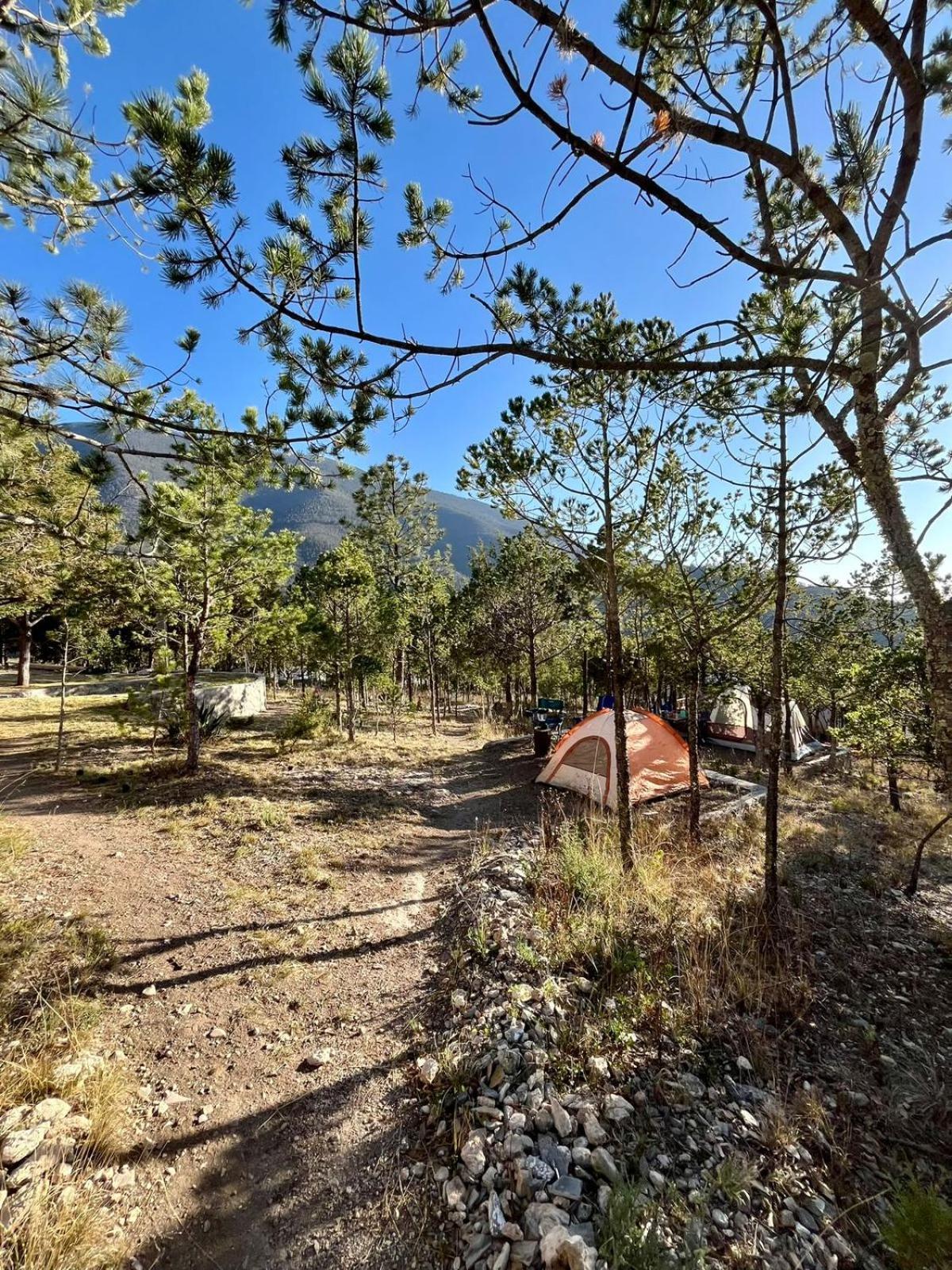 Camping En La Sierra De Arteaga Los Lirios Esterno foto