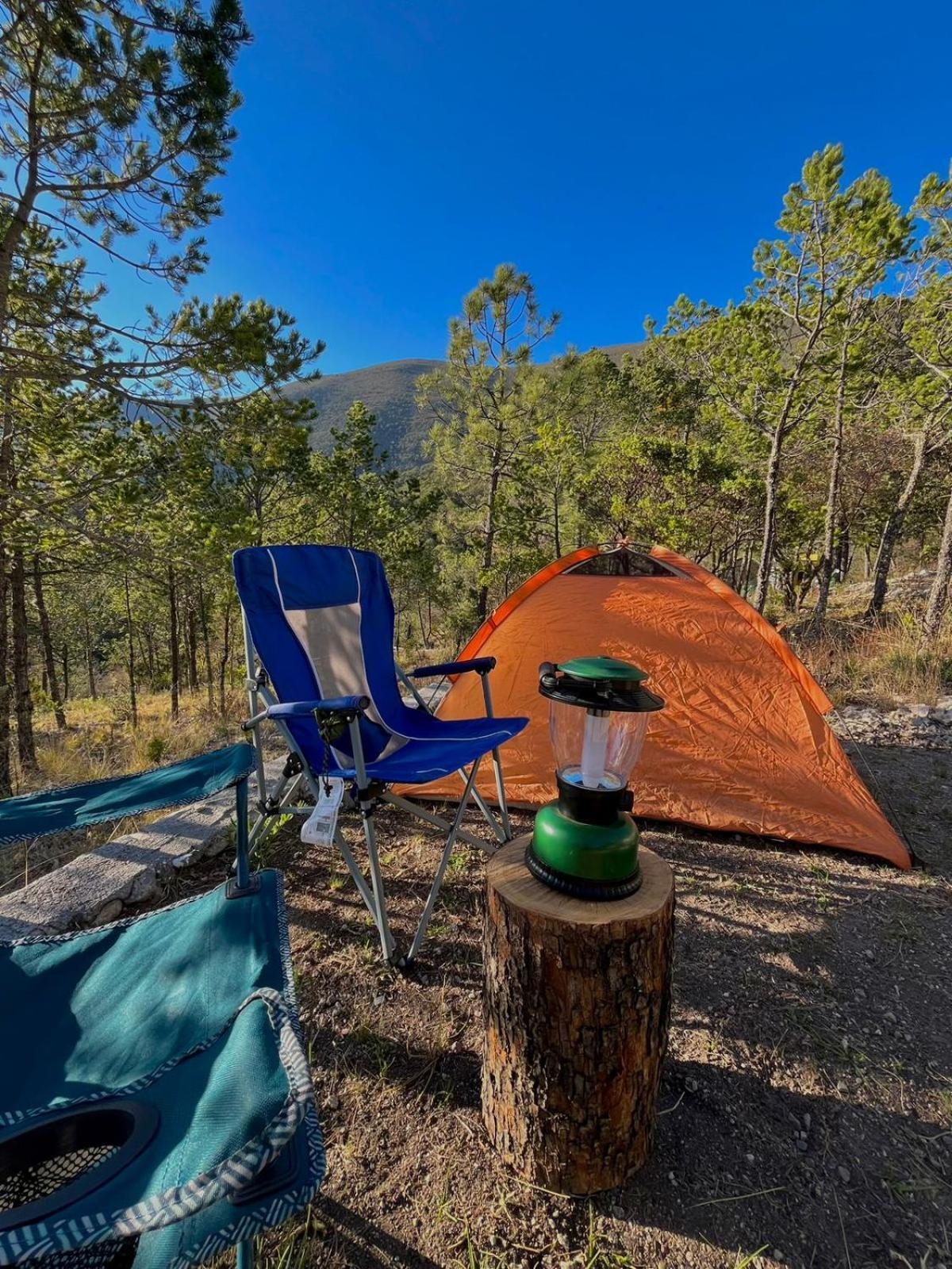 Camping En La Sierra De Arteaga Los Lirios Esterno foto