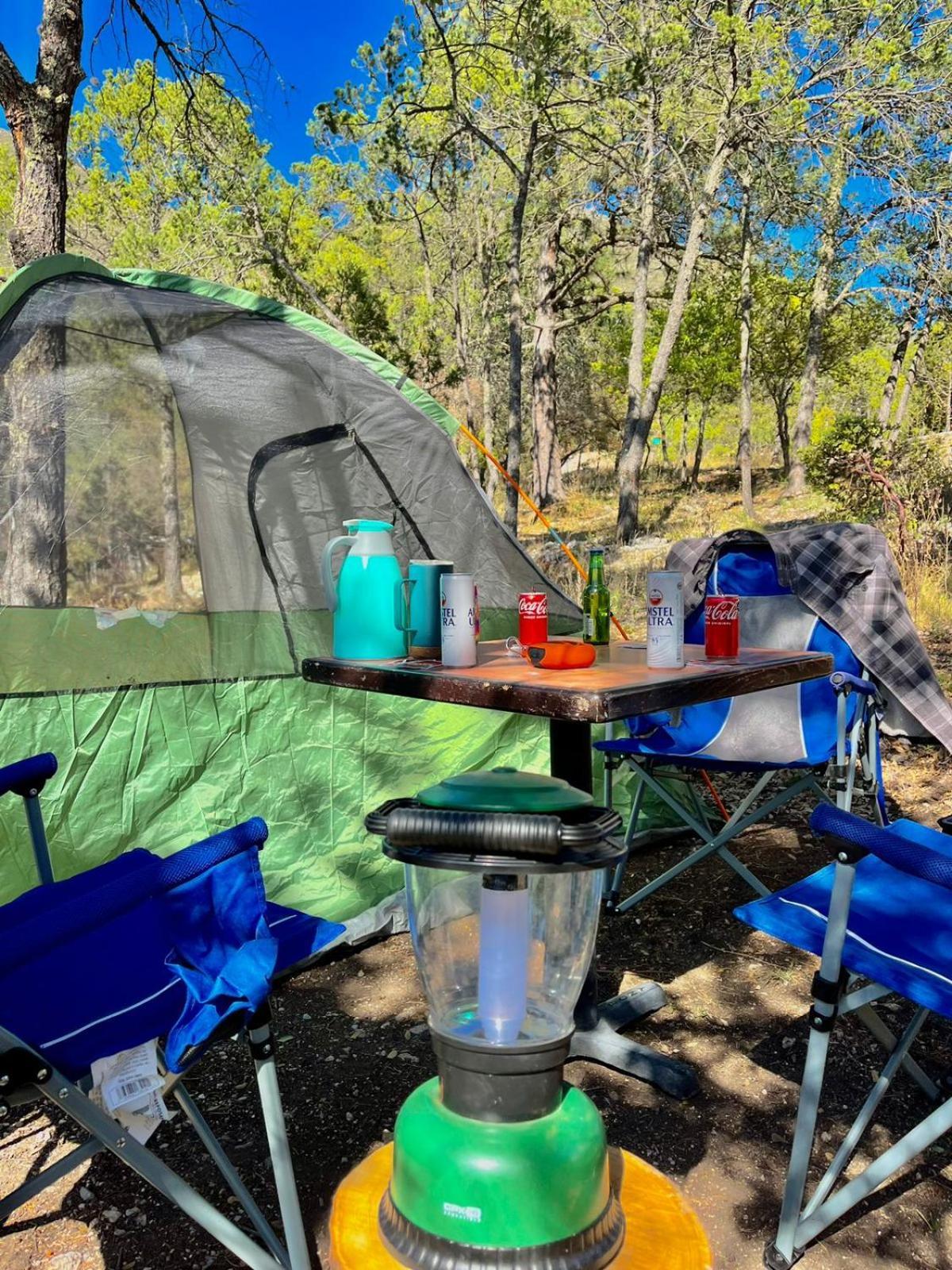 Camping En La Sierra De Arteaga Los Lirios Esterno foto